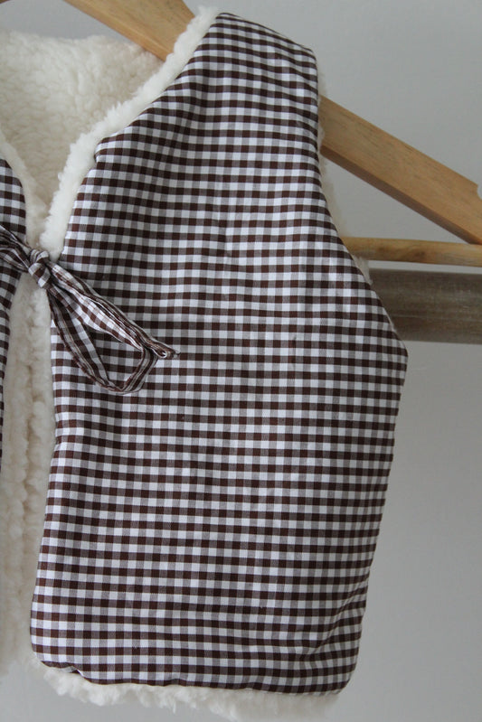 Gilet sans manches réversible enfant LÉON