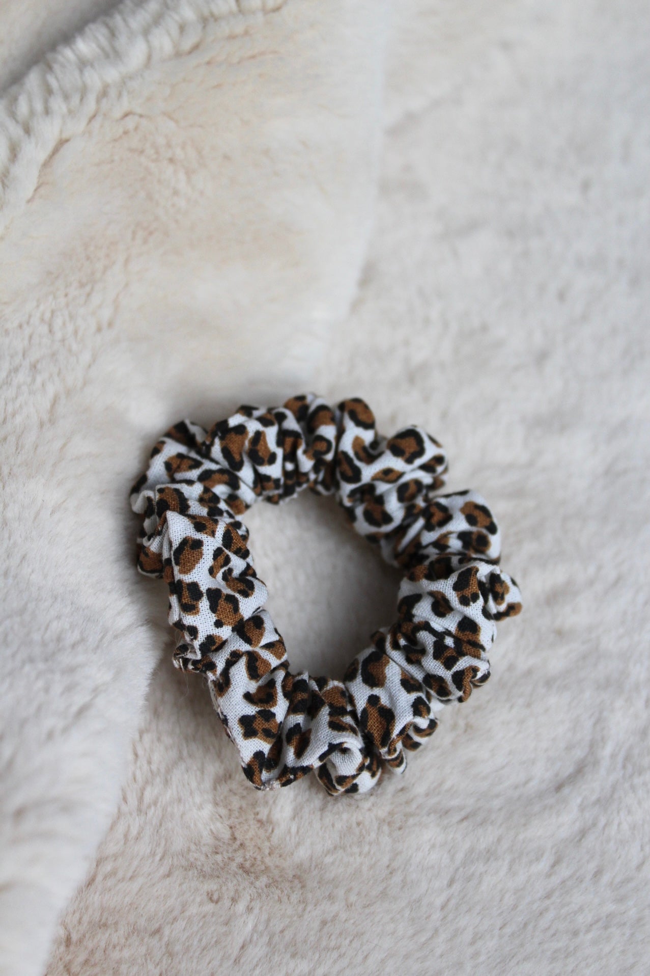 Chouchou enfant léopard