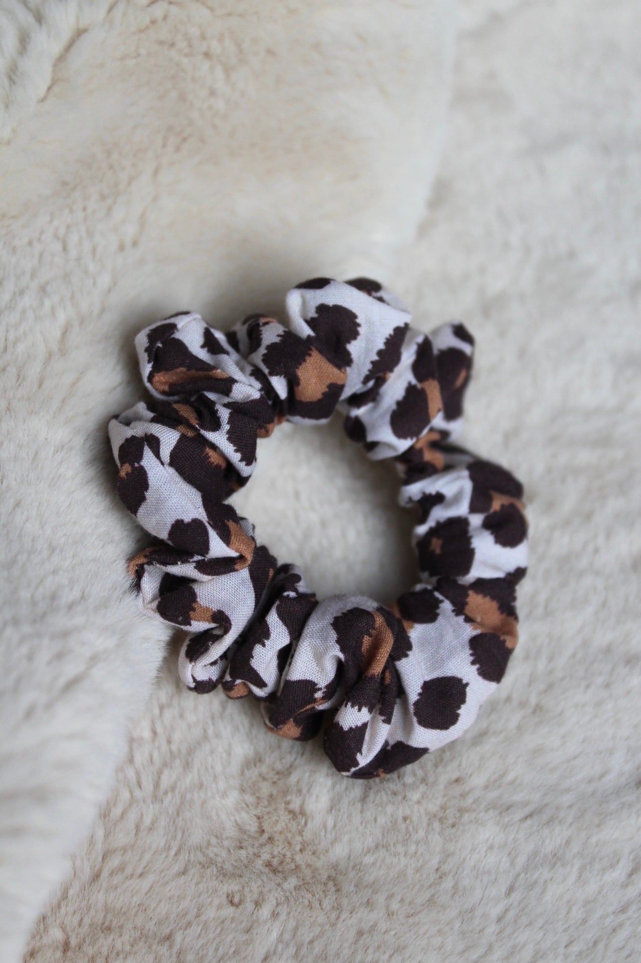 Chouchou enfant léopard