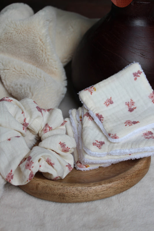 Coffret cadeau chouchou + cotons lavables