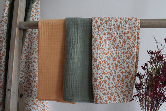 Lot de 3 langes printemps