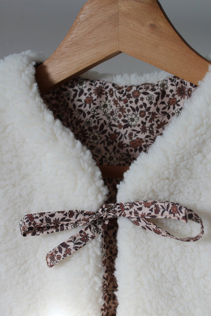 Gilet sans manches réversible enfant AVA