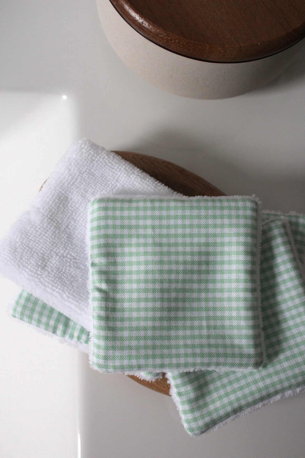 Lot de 5 cotons lavables petit bou