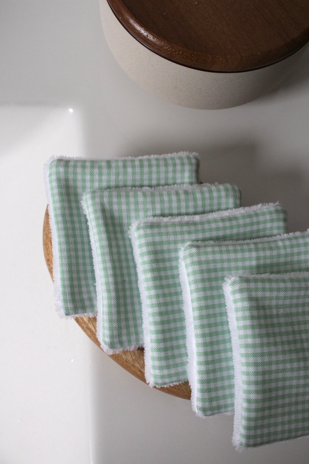 Lot de 5 cotons lavables petit bou