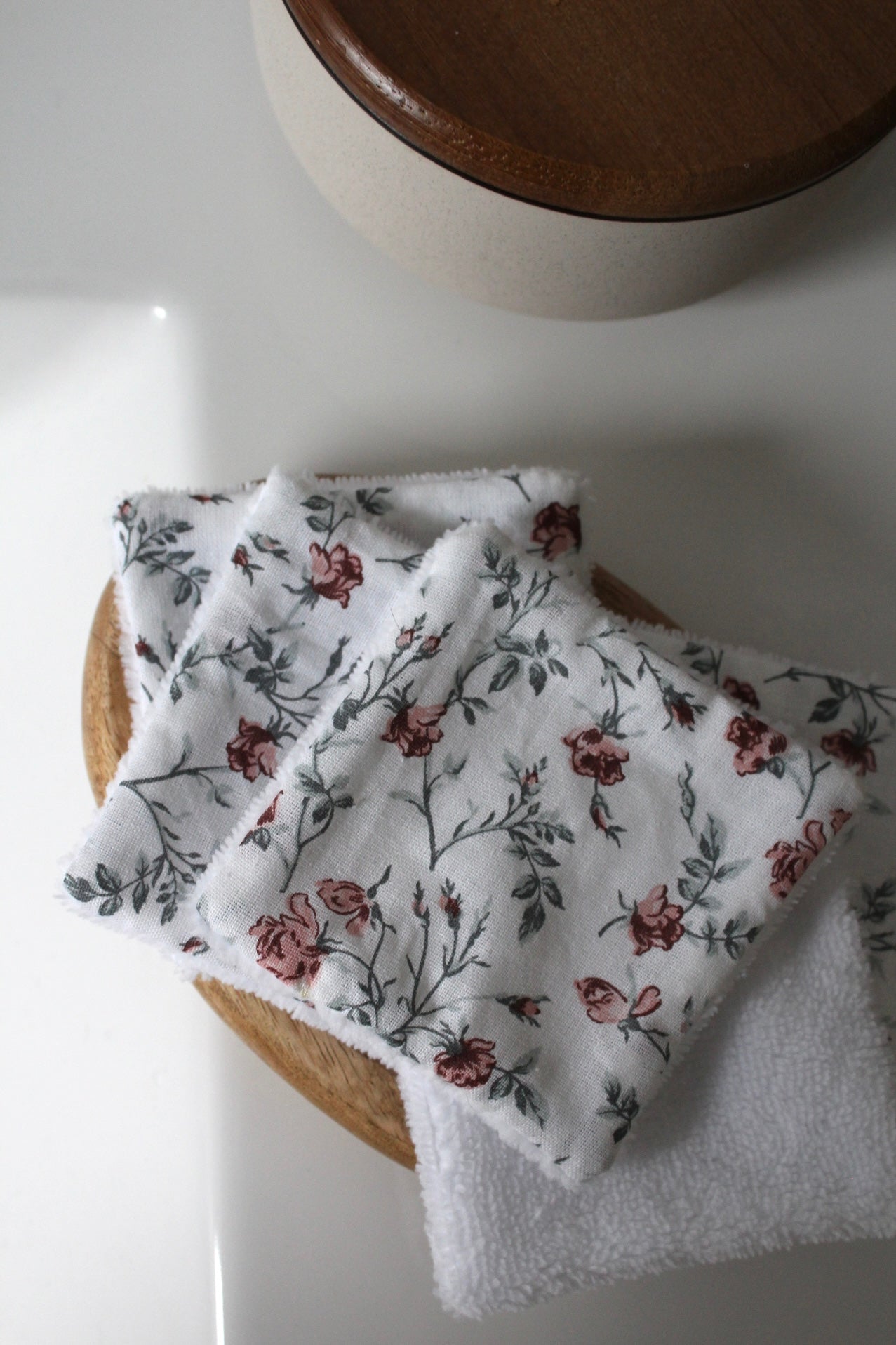 Lot de 5 cotons lavables douceur