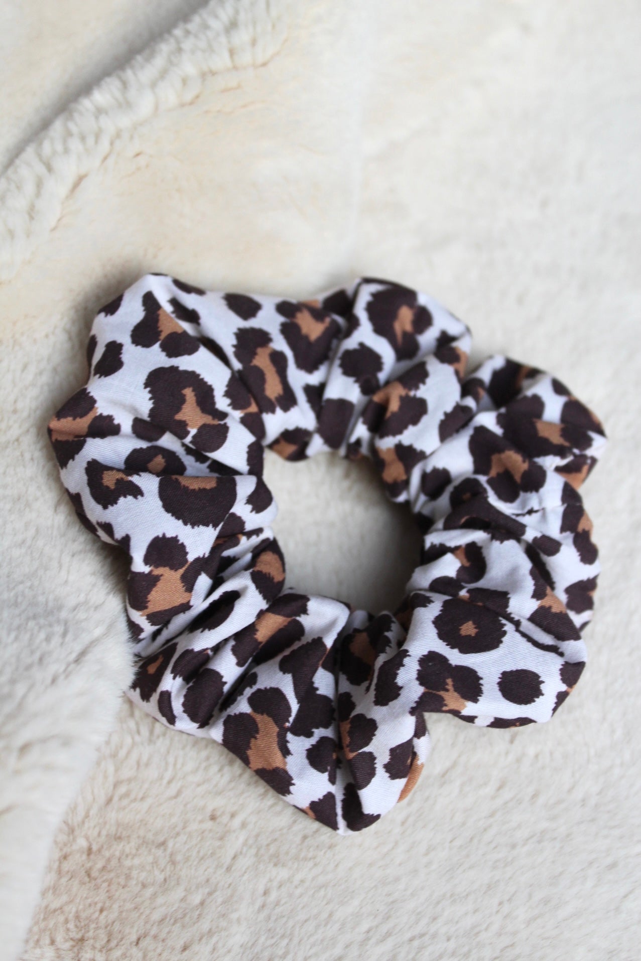 Chouchou adulte léopard