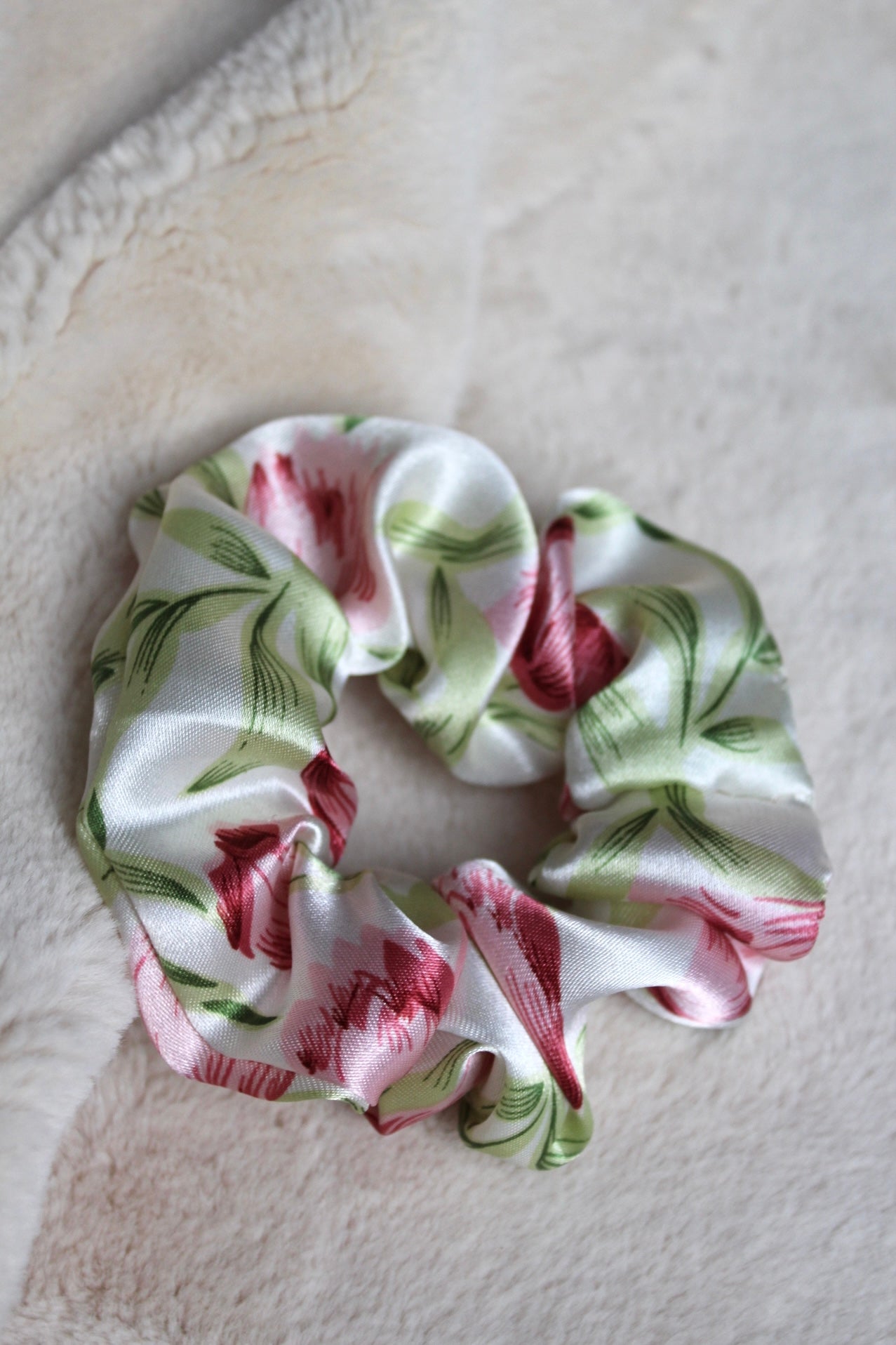 Chouchou adulte satiné