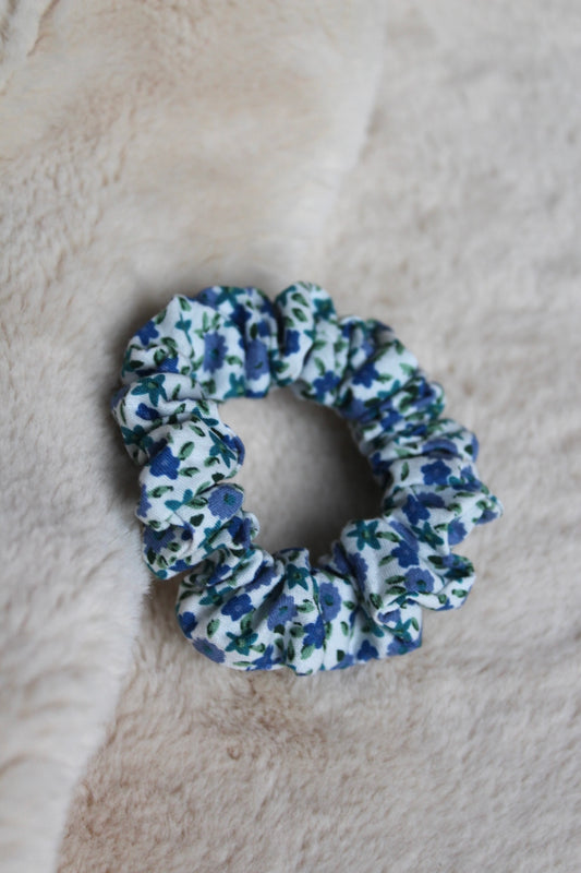 Chouchou enfant bleuet