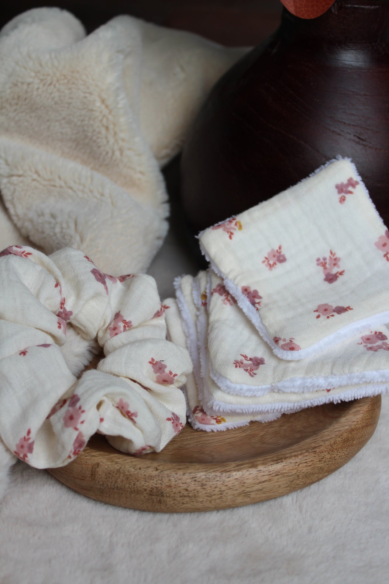 Coffret cadeau chouchou + cotons lavables