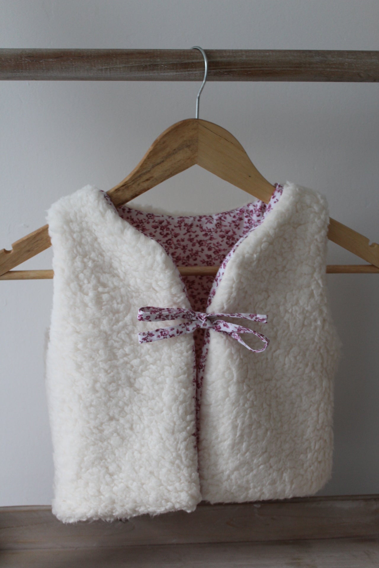 Gilet sans manches réversible enfant JEANNE