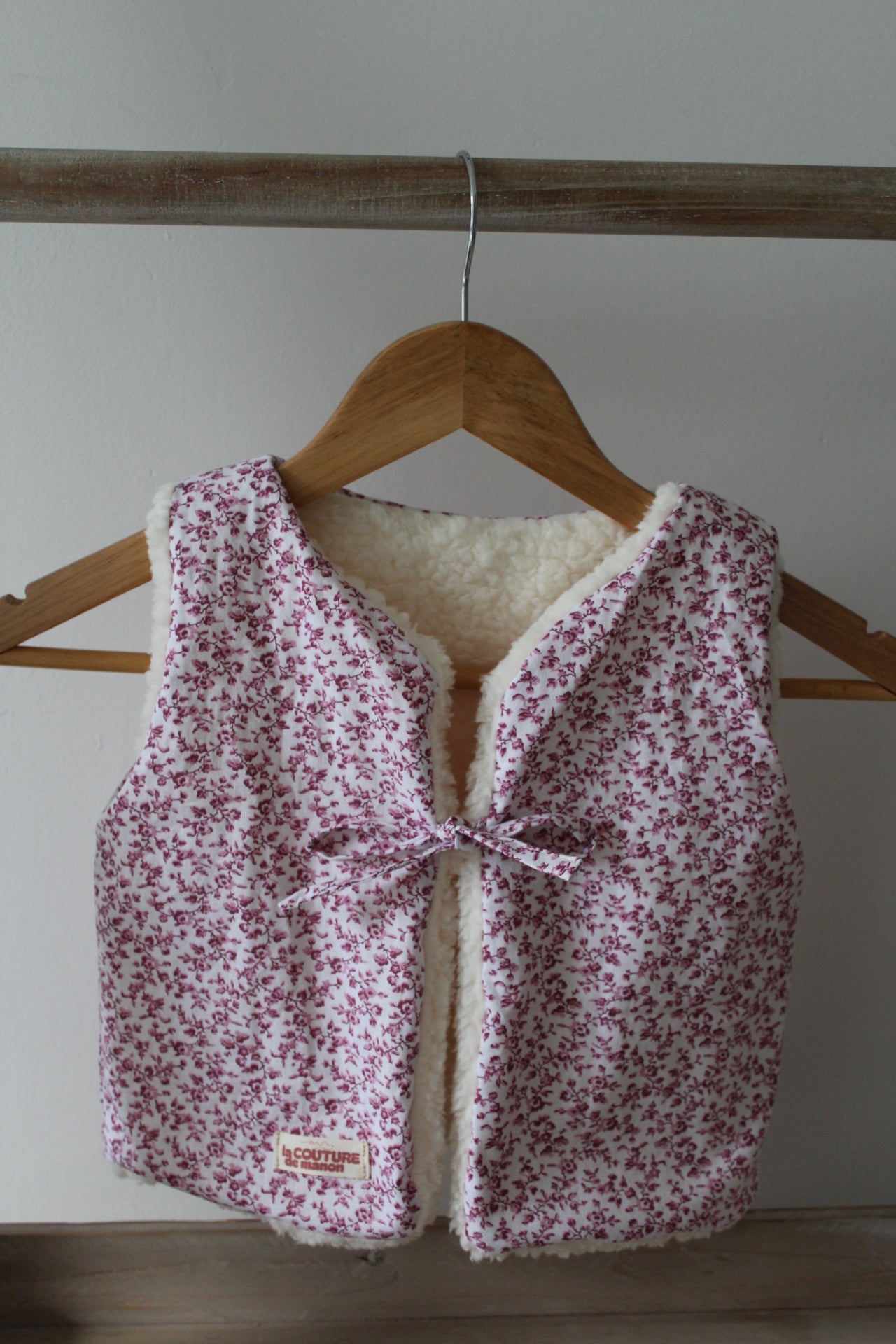 Le DUO de gilets beige matchy maman/enfant