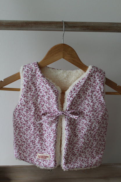 Le DUO de gilets beige matchy maman/enfant