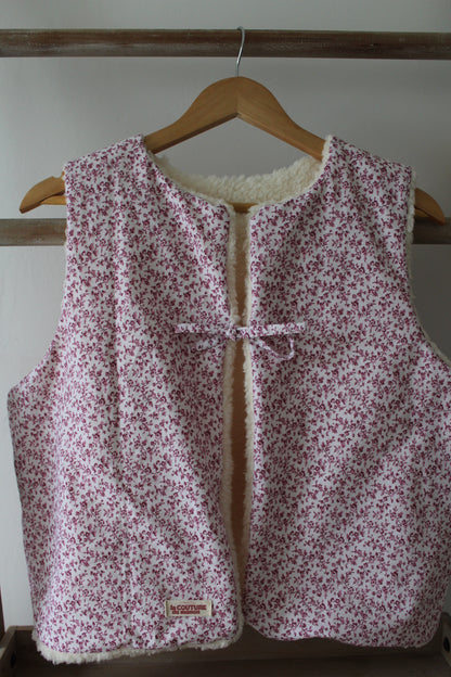 Le DUO de gilets beige matchy maman/enfant