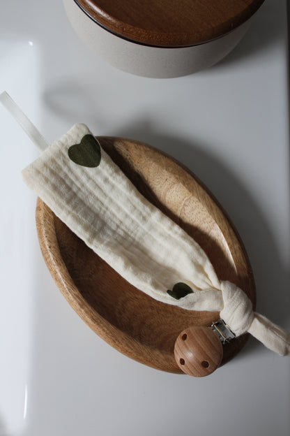 Coffret de naissance avec broderie