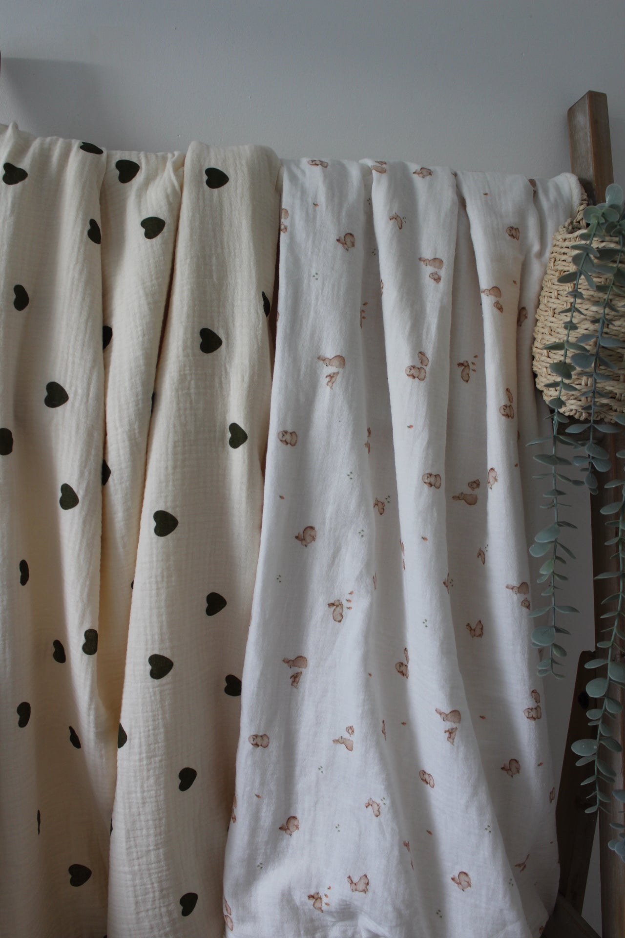 Coffret de naissance avec broderie