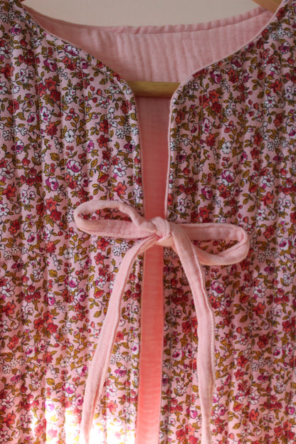 Gilet sans manches réversible adulte ROSE