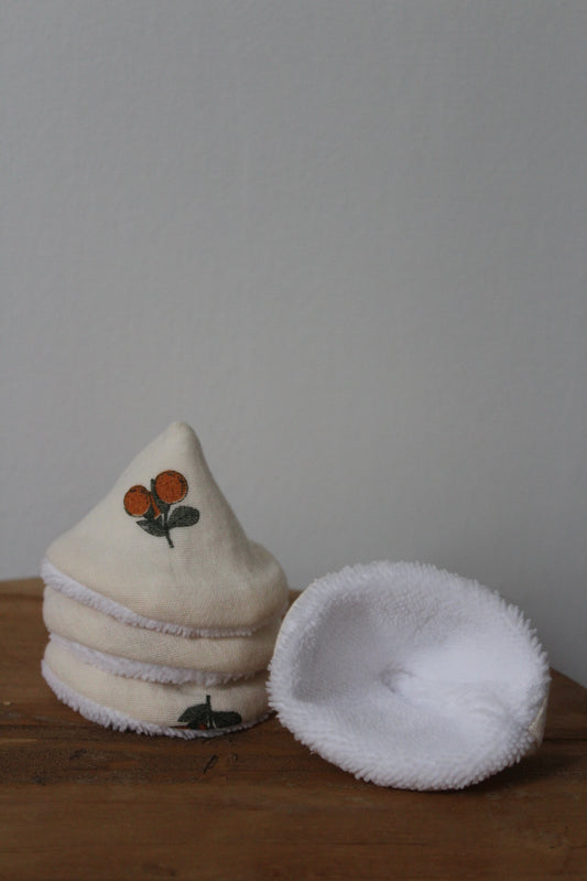 Lot de 4 tipis à pipi oranges