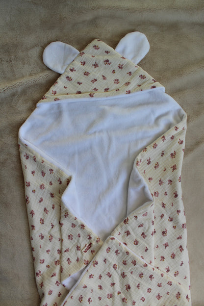 Cape de bain jolie sans broderie