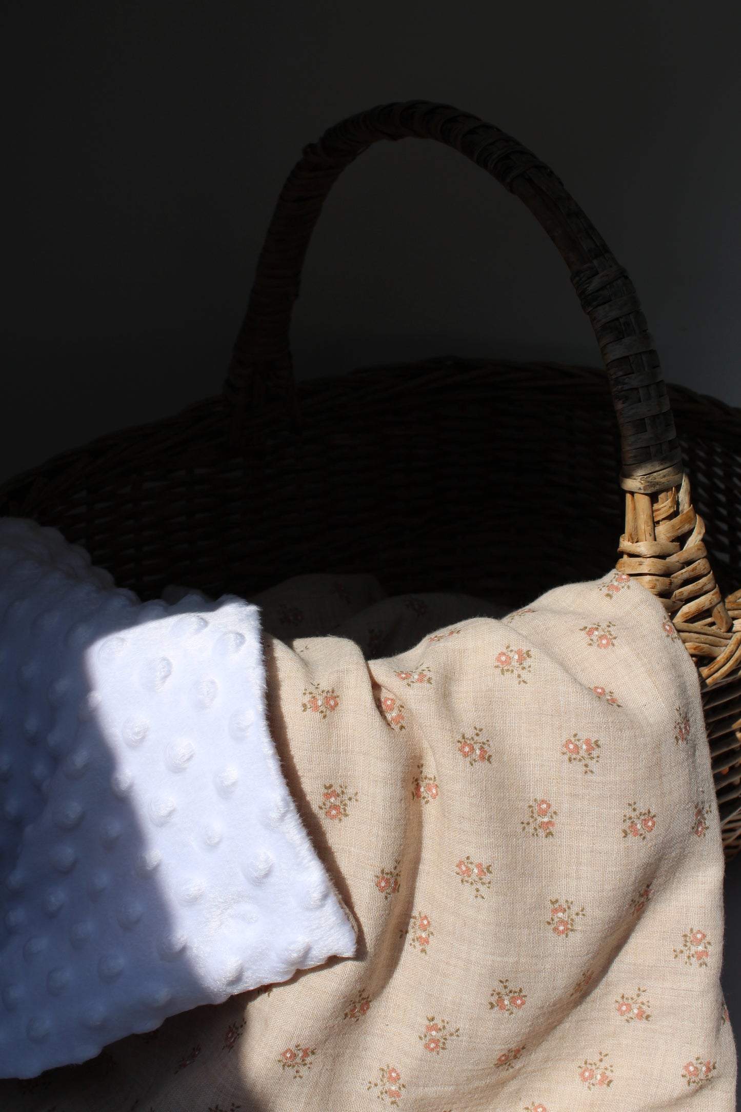 Couverture personnalisée sans broderie (plusieurs choix de tissus)