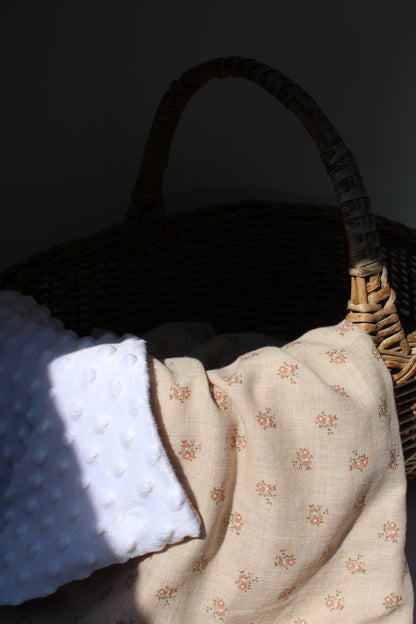 Couverture personnalisée sans broderie (plusieurs choix de tissus)