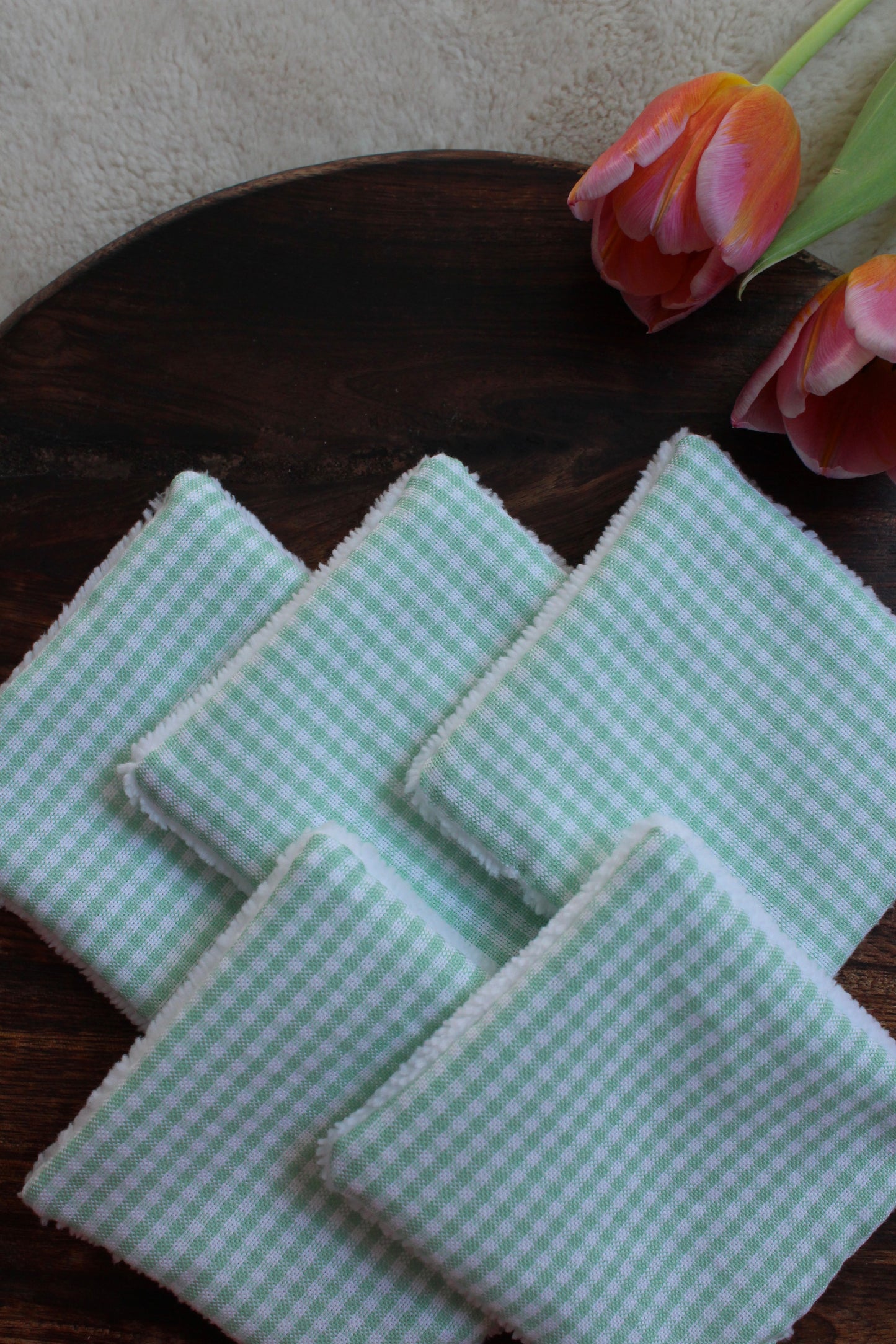 Lot de 5 cotons lavables petit bou