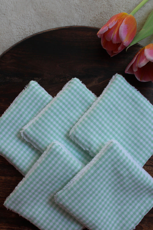 Lot de 5 cotons lavables petit bou